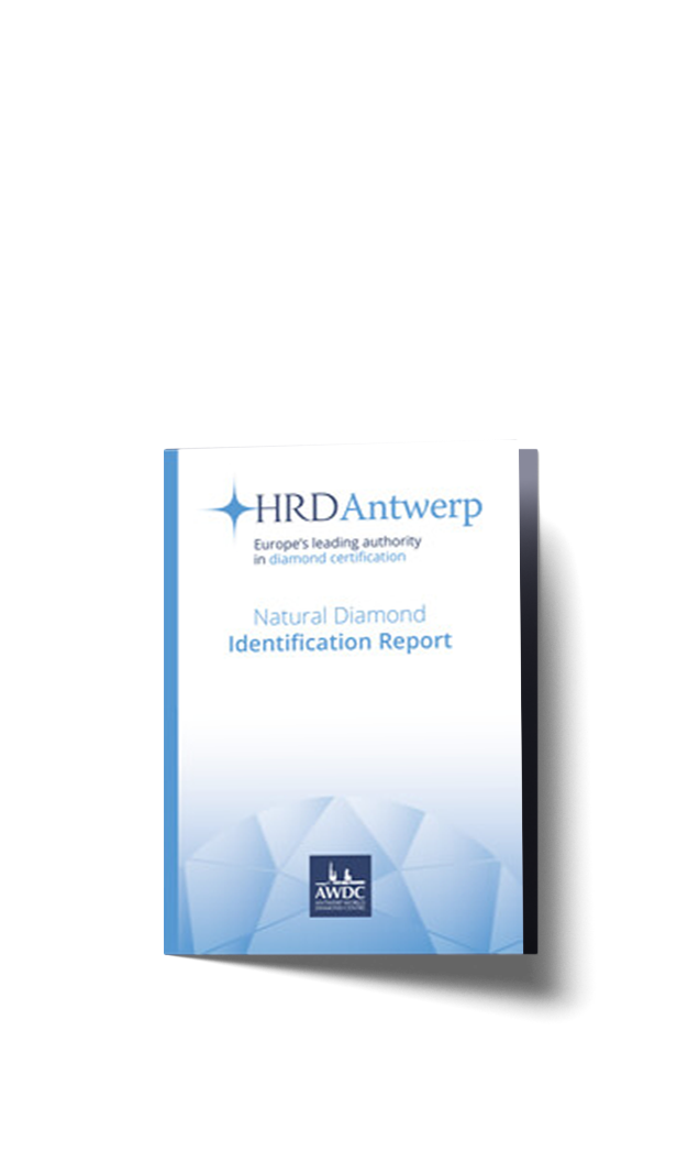 Hrd diamond hot sale certificate report